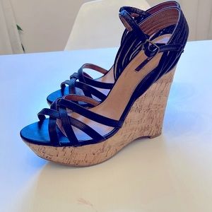 Forever 21 platform wedge sandals